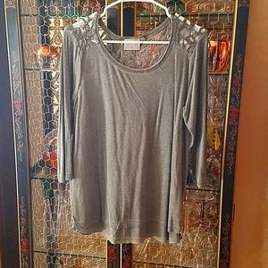 Women's half sleeve L tee